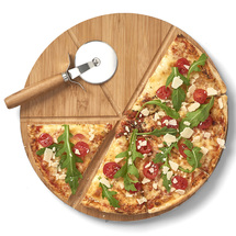 Zeller Present Pizzaset med Skrbrda och Pizzaskrare