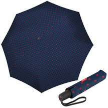 Reisenthel Dots Red Duomatic Paraply Vindskert - B:97 cm - RECY