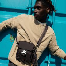 Kintobe Nico Downtown Mocha Crossbody / Axelvska - 2L - RECYCL