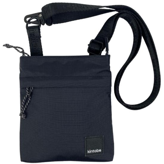 Kintobe Bob Svart Crossbody / Axelvska - 1L - RECYCLED