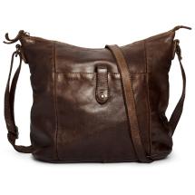 Pia Ries Brun Crossbody / Axelvska i Kalvskinn - 8 L