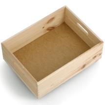 Zeller Present Trlda / Frvaringslda i Tr - 40 X 30 X 15 cm