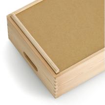 Zeller Present Trlda / Frvaringslda i Tr - 40 X 30 X 15 cm