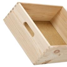 Zeller Present Trlda / Frvaringslda i Tr - 40 X 30 X 15 cm