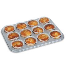 Patisse Silvertop Silvergrå Muffinsform för 12 st