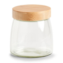 Zeller Present Frvaringsglas med Bambulock - 1000 ml