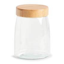 Zeller Present Förvaringsglas med Bambulock - 1400 ml