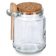 Zeller Present Förvaringsglas med Sked och Korkskruv - 240 ml