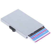 The Monte RFID-safe Silver Cardprotector Korthållare - 5-7 Kort