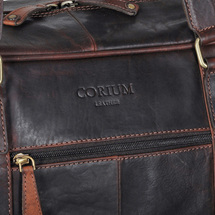 Corium Brun Weekendbag i Skinn - 24 L