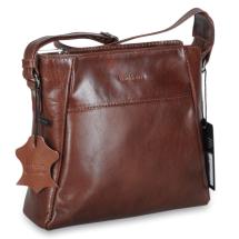 The Monte Liten Cognac Axelvska / Crossover i Kalvskinn - 2,5 L