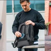 Pacsafe Svart X Sker Ryggsck  RFID-sker  20 L