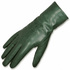 H.K. Gröna Dam Läderhandskar och dekorative sömmar