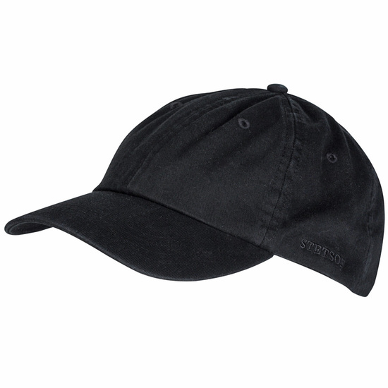 Stetson Svart Baseball Cap - One Size(54-61cm) - UPF 40+