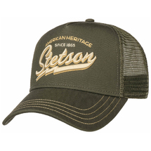 Stetson American Heritage Classic Cap Oliv - One Size(55-60cm)