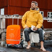 Andersen Regnskydd med reflex fr alla Andersen Trolleys och Shoppingvagnar