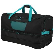 Travelite Basics Svart / Petrol Weekendbag 2,8 kg - 70X37X38/46 - 98/119 L - Expansion