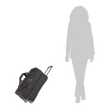 Travelite Basics Svart Weekendbag 2,3kg 55/59X29X32/40 - 51/64L