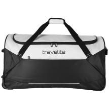 Travelite Basics Vit / Svart Vattentt Weekendbag Sport 3,1 kg - 71X37X37 - 97 L