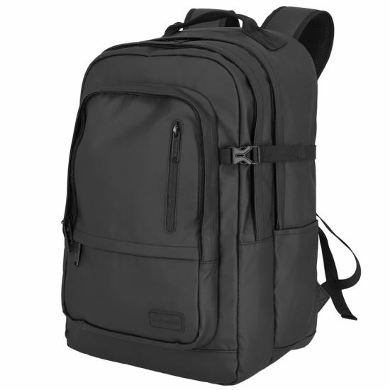 Travelite Basics Svart Ryggsck / Datorvska 15,6" i Vattenavvisande Material - 28 L