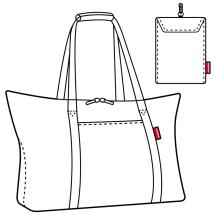 Reisenthel Multi Dots Mini Maxi Axelvska - 30 L - RECYCLED