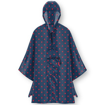 Reisenthel Mixed Dots Red Regnponcho One Size - RECYCL