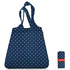 Reisenthel Mini Maxi Mixed Dots Blue Shoppingpåse 15 L - RECYCL