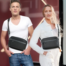 Snowball svart vattenavvisande crossbody / axelvska 3,2 L