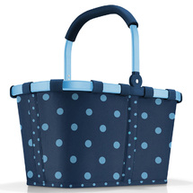 Reisenthel Mixed Dots Blue Shoppingkorg Carrybag 22 L - RECYCL