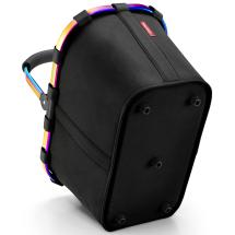 Reisenthel Frame Rainbow / Svart Shoppingkorg Carrybag 22L -RECYCLED