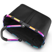 Reisenthel Frame Rainbow / Svart Shoppingkorg Carrybag 22L -RECYCLED