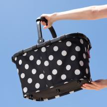 Reisenthel Frame Dots White Shoppingkorg Carrybag 22 L - RECYCLED