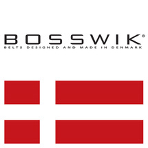 Bosswik Handgjort Svart/Brun Vändbar Läderbälte - B:3,5/L:50-115