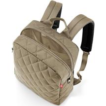 Reisenthel Classic Rhombus Olive Ryggsck M -28X39X12 13L RECYCLED