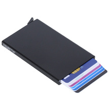 Figuretta RFID-safe Svart Cardprotector Korthållare - 4-6 Kort