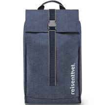 Reisenthel Herringbone Dark Blue 2-i-1 Rolltop Dramaten Vska / Citycruiser - 40 L - RECYCLED