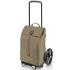 Reisenthel Rhombus Olive 2-i-1 Rolltop Shoppingvagn / Citycruiser - 40 L - RECYCLED