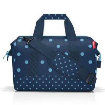 Reisenthel Mixed Dots Blue Weekendbag Allrounder M 18 L - RECYCL