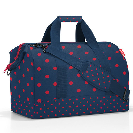 Reisenthel Mixed Dots Red Allrounder L Weekendbag - 30 L - RECYCLED