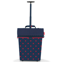 Reisenthel Mixed Dots Red Trolley M / Shoppingvagn - 43L -RECYCL