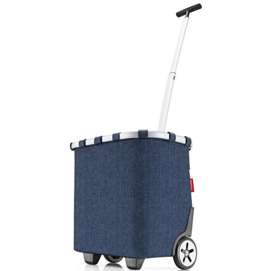 Reisenthel Herringbone Blue Shoppingvagn Carrycruiser 40L RECYCL