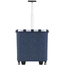 Reisenthel Herringbone Blue Shoppingvagn Carrycruiser 40L RECYCL