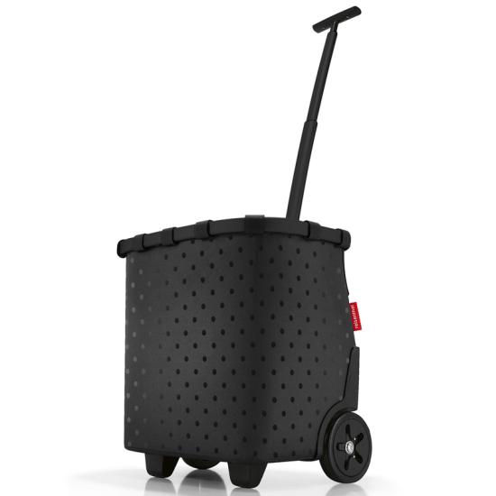 Reisenthel Frame Glossy Dots Black Shoppingvagn Carrycruiser 40L RECYCLED