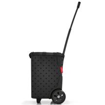 Reisenthel Frame Glossy Dots Black Shoppingvagn Carrycruiser 40L RECYCLED