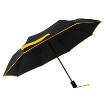 Smati Vindskert Paraply med Gula detaljer - B: 105 cm - RECYCL