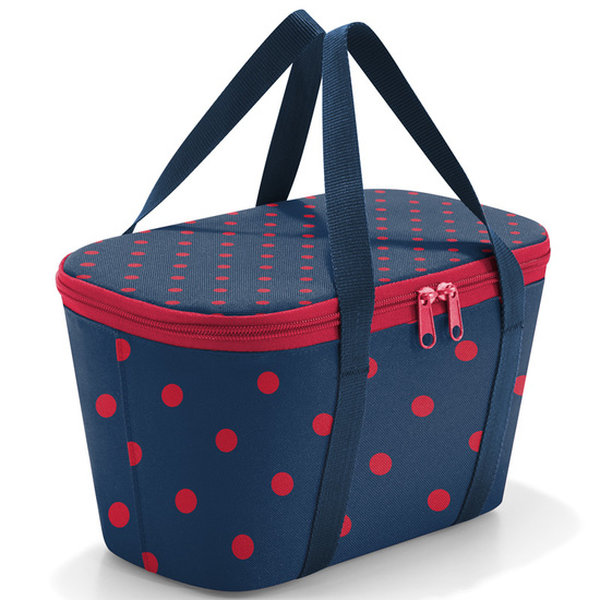 Reisenthel Mixed Dots Red ISO Coolerbag XS - Kylvska 4L -RECYCL