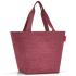 Reisenthel Twist Maroon Shopper / Shoppingpse M 15 L - RECYCL