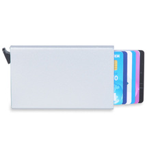 Figuretta RFID-safe Silver Cardprotector Korthllare - 4-6 Kort