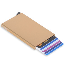 Figuretta RFID-safe Guld Cardprotector Korthållare - 4-6 Kort