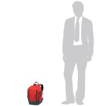 Röd kabin ryggsäck: Travelite Basics Röd Kabin Ryggsäck / Väska 14 L - 35X20X20